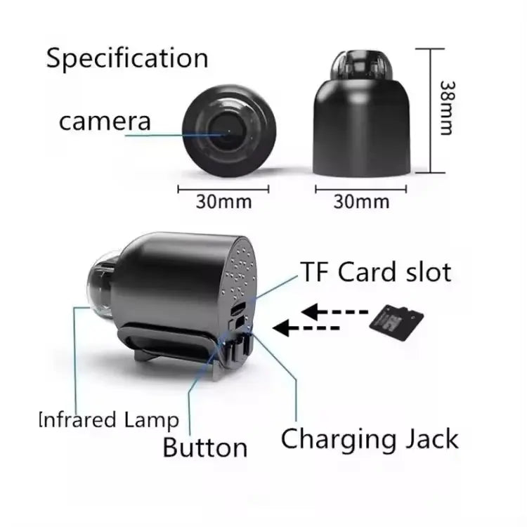Mini Wireless Camera 1080P HD