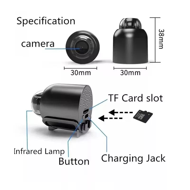 Mini Wireless Camera 1080P HD